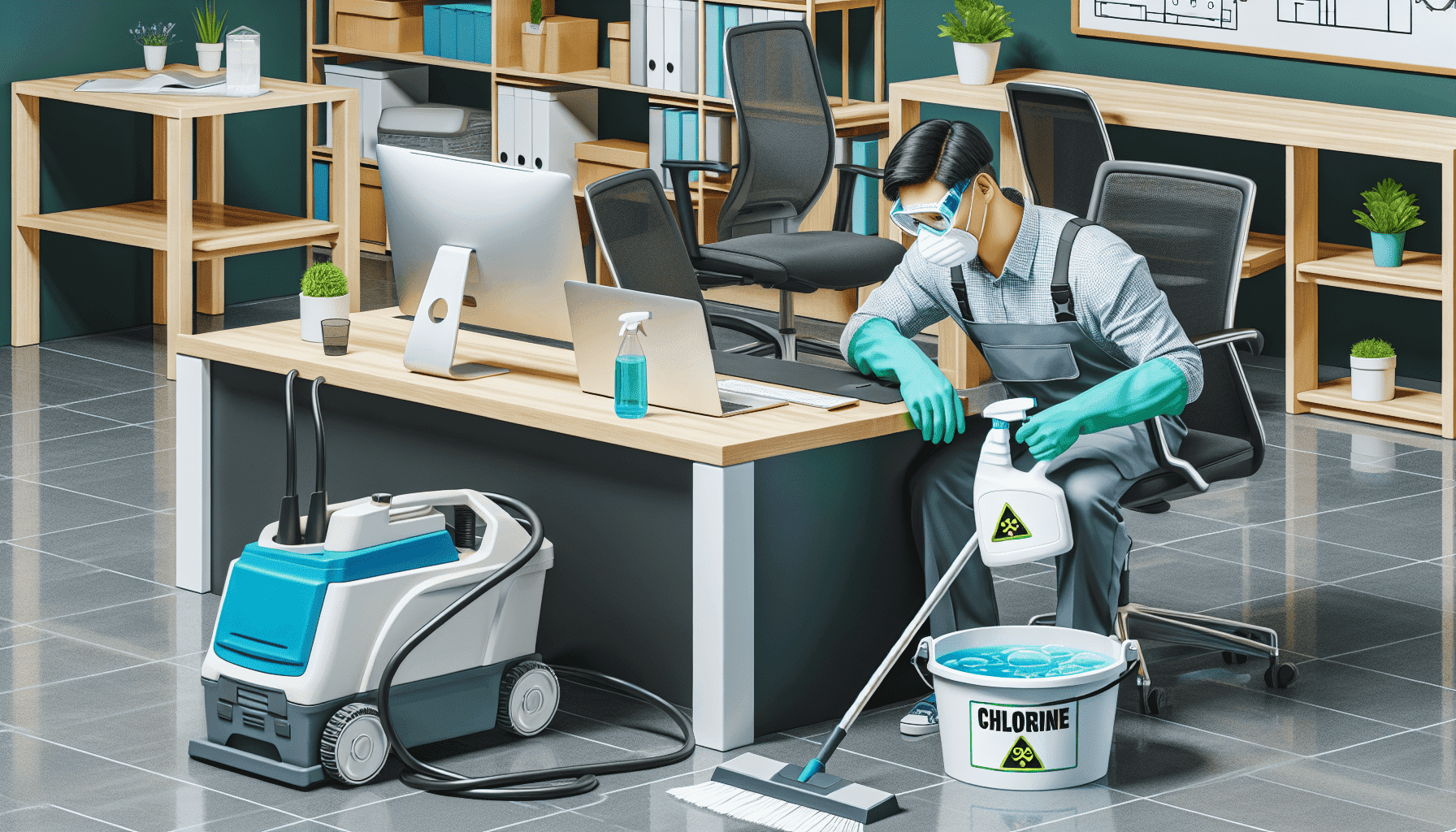 Cum folosim clorulul acasa sau la birou?