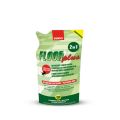 Rezerva economica detergent pentru pardoseli tip refill, curata, parfumeaza si respinge insectele, 750 ml, SANO Floor Plus