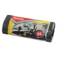 Saci menaj standard 35L, 48 x 56cm, 6.3 microni, 50buc/rola, Office Products - negri