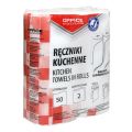 Prosop rola hartie alba, 9.25m - 2 straturi, 2 role/set, Office Products