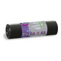 Saci menaj rezistenti 240L, 10buc/rola, FIXI - negri