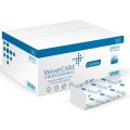 Servetele ZZ hartie alba, 25x23cm, 2 straturi, 150buc/pachet, 20pachete/cutie, VELVET Professional