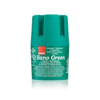 Odorizant solid pentru vasul toaletei SANO verde, 150 grame