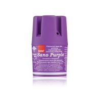Odorizant solid pentru vasul toaletei SANO mov, 150 grame