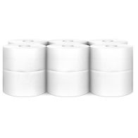 Hartie igienica celuloza pura, extra alba 100 m, 12 role/bax, Mini Jumbo