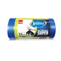 Saci menajeri 35 litri, 15 buc/rola, SANO Optima - negri