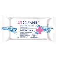 Servetele umede antibacteriale, PH neutru, CLEANIC