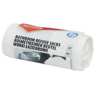 Saci menaj rezistenti 20L, 40buc/rola, Office Products - albi - pt. baie