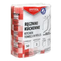Prosop rola hartie alba, 9.25m - 2 straturi, 2 role/set, Office Products