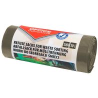 Saci menaj super rezistenti 120L, 10buc/rola, Office Products - maro - pt. resturi bio