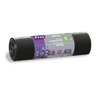 Saci menaj rezistenti 240L, 10buc/rola, FIXI - negri