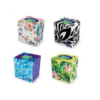 Servetele cosmetice, 3 straturi, 60 buc/cutie, VELVET Style-Cube