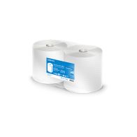 Rola prosop hartie alba, 2 straturi, 1000portii, 250m, 2role/set, uz industrial, VELVET Professional