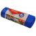 Saci menaj premium 35L, cu snur, 48 x 56cm, 17 microni, 15buc/rola, Office Products - albastri