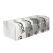 Servetele hartie reciclata alba, 23x23cm, 1 strat, 200buc/pachet, 20pachete/cutie, Office Products