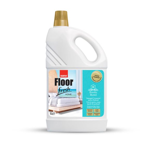 Detergent pardoseli SANO Floor Fresh Home - Exotic Hotel, 1 litru