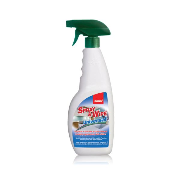 Detergent universal SANO Spray and Wipe, 750 ml