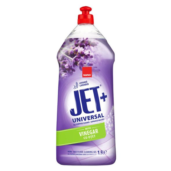 Gel Curatare Pardoseli Sano Jet cu Otet - 1.5 Litri