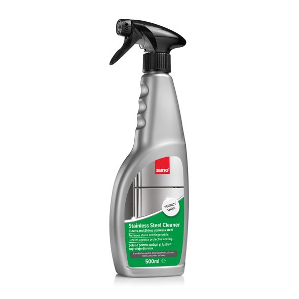 Solutie curatare inox SANO Stainless Steel, 500 ml
