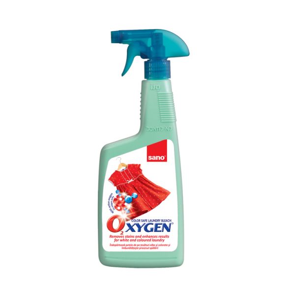 Solutie indepartare pete rufe Oxygen Gel, 750 ml