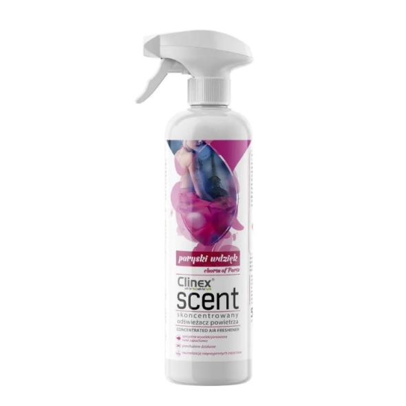 Pulverizator de camera, CLINEX Scent Parisian Charm, 500 ml