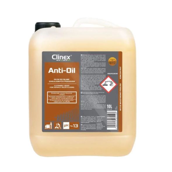 Detergent suprafete uleioase, 10 litri, CLINEX Anti-Oil