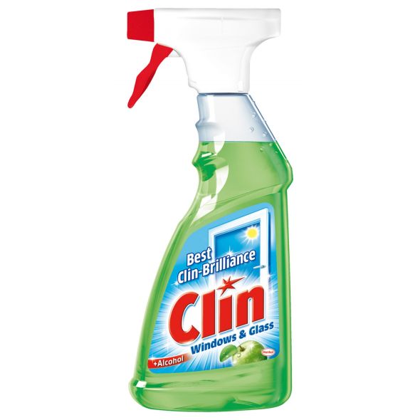Solutie pentru curatat geamuri, 500ml,  Clin Apple