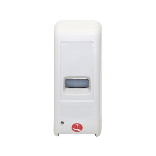 Dispenser cu senzor pt. gel dezinfectant/sapun, 1 litru, recipient reincarcabil, Office Products-alb
