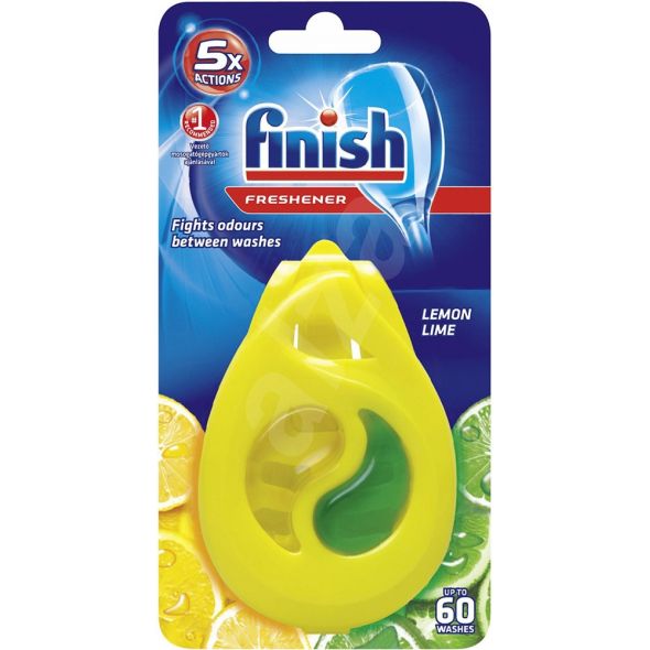 Odorizant pentru masina de spalat vase, Lemon & Lime, 8.5 gr, Finish