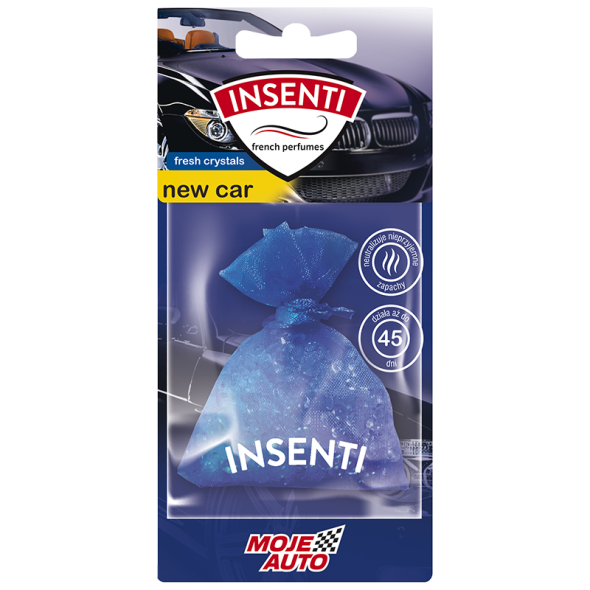 Air Freshener INSENTI Fresh Crystals - new car, 20g