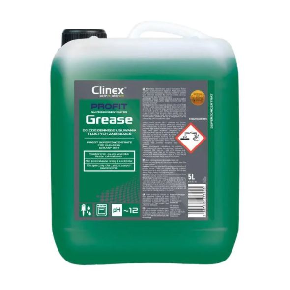 Solutie impotriva grasimii, 5 litri, CLINEX PROFIT Grease