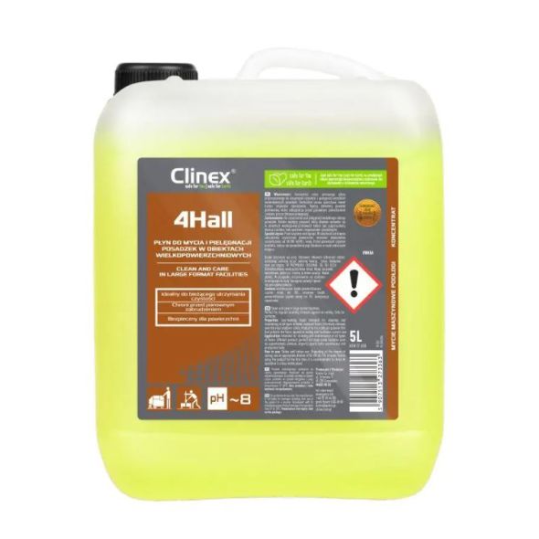 Detergent pentru suprafete mari si pentru masini, 5 L CLINEX 4Hall